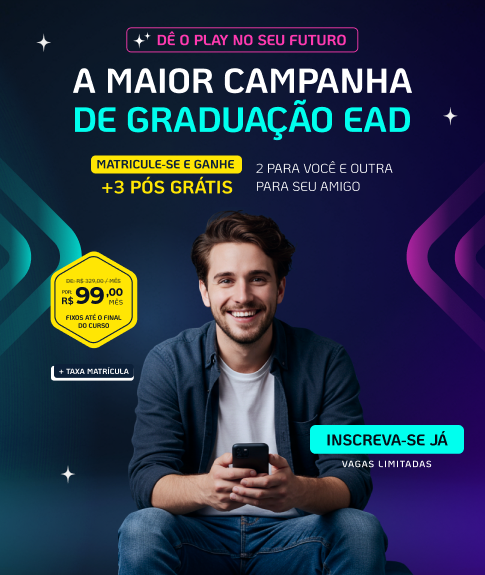 Graduação EAD FASUL Turbinada com IA Ganhe 10 cursos de IA na sua Área + 2 Pós Grátis